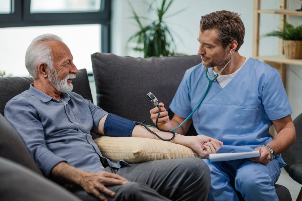 Let’s check your blood pressure! Home Care in Birmingham AL