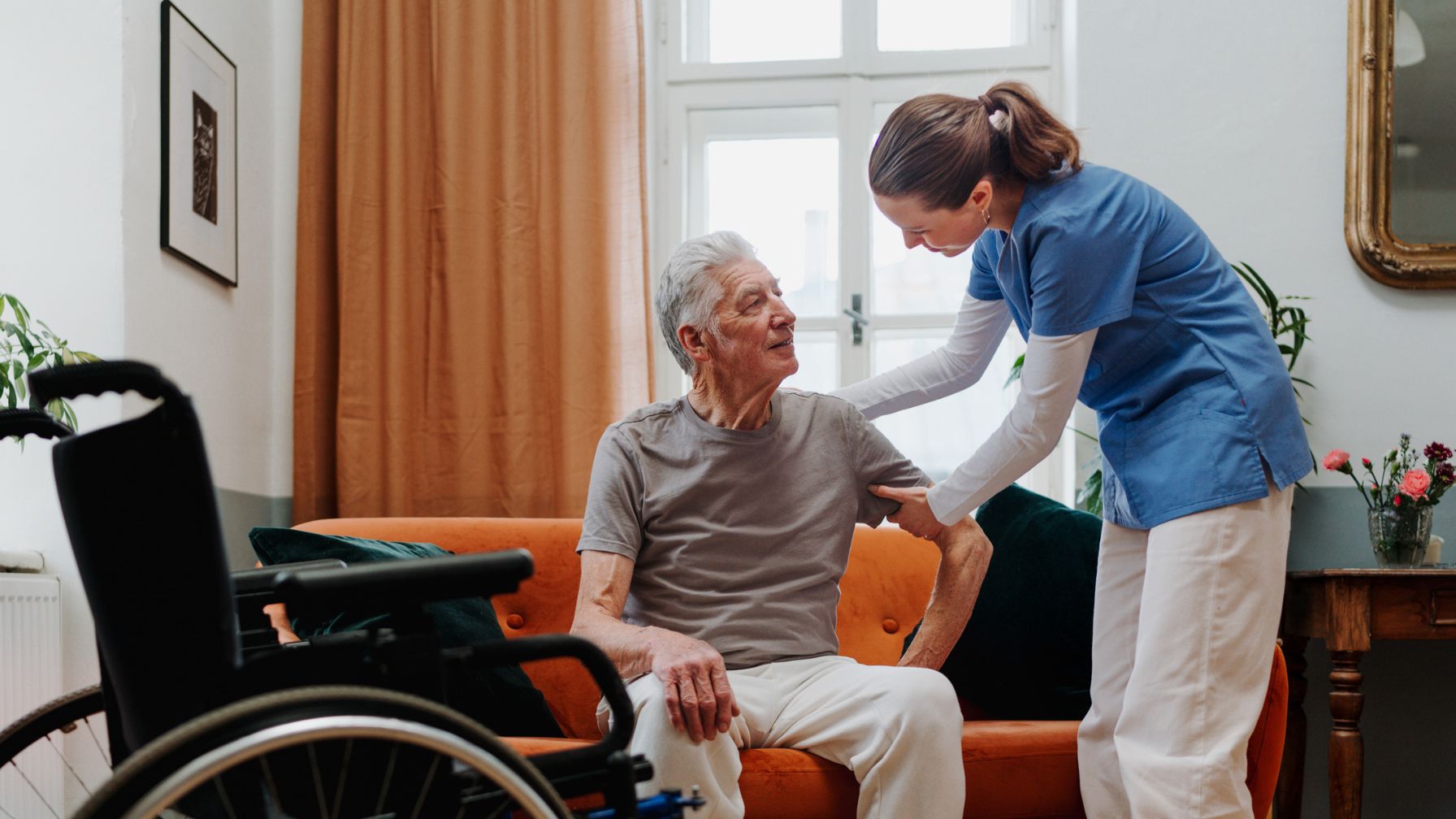 caregiver providing companion care 