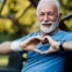 A senior stays active during men’s health month benefitting from senior health at home.