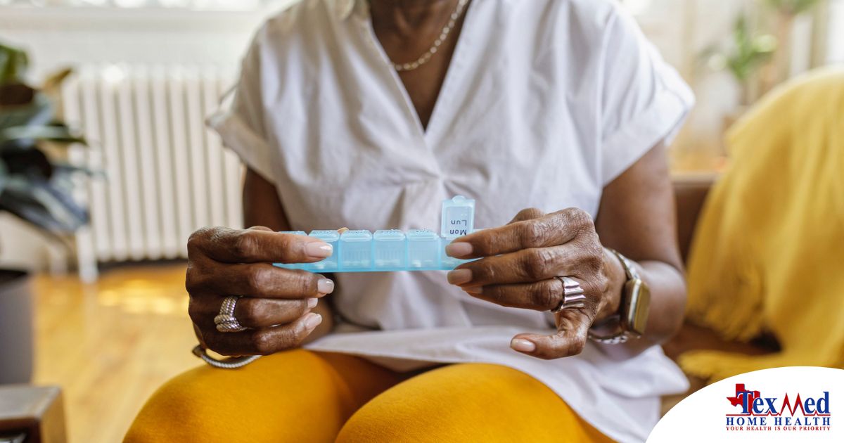 Medication reminders for seniors can be an important part of home care.